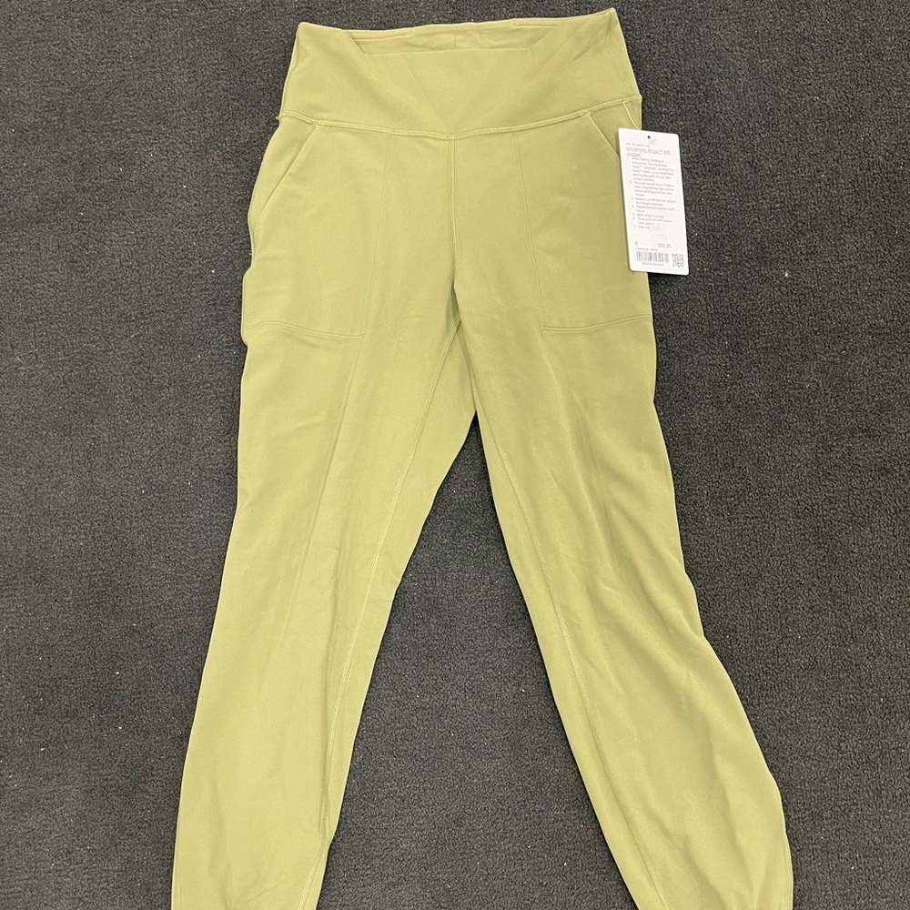 Lululemon Align Joggers 28" Bronze Green Size 6